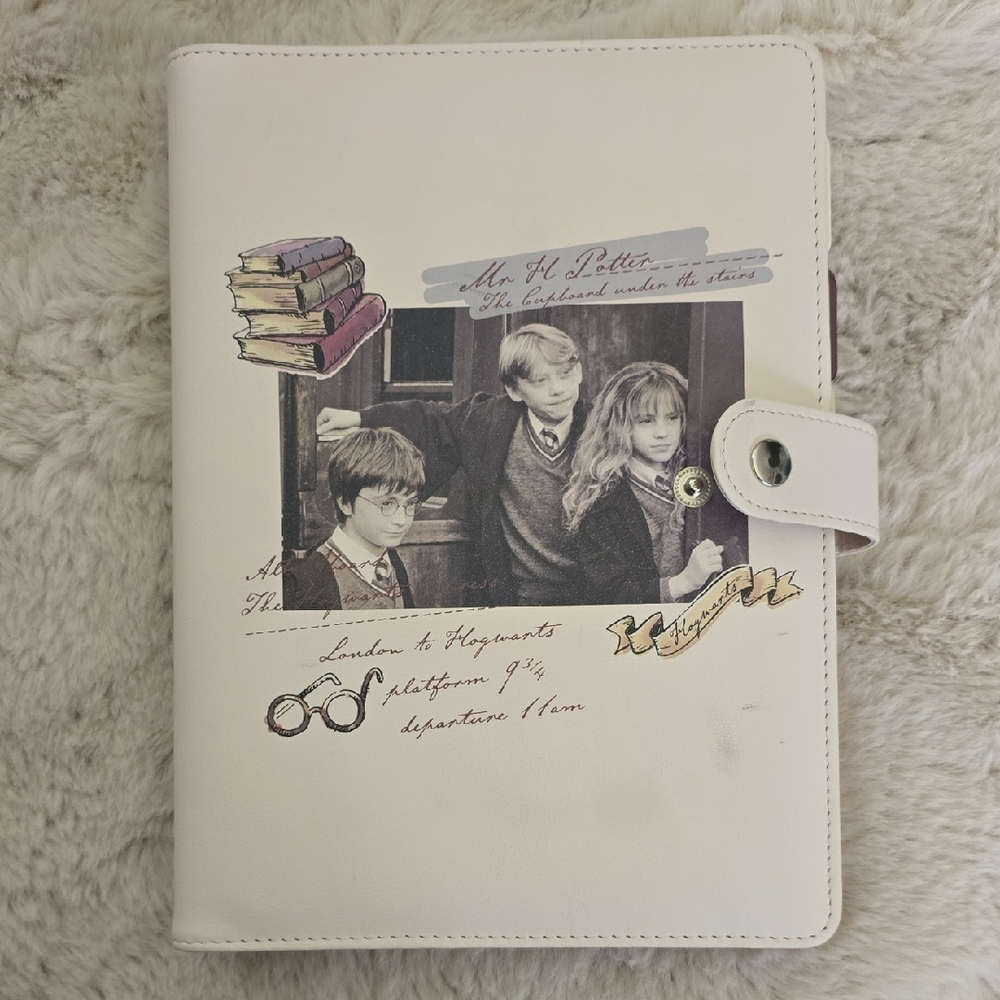 Cream and Tan Vintage Style Notebook